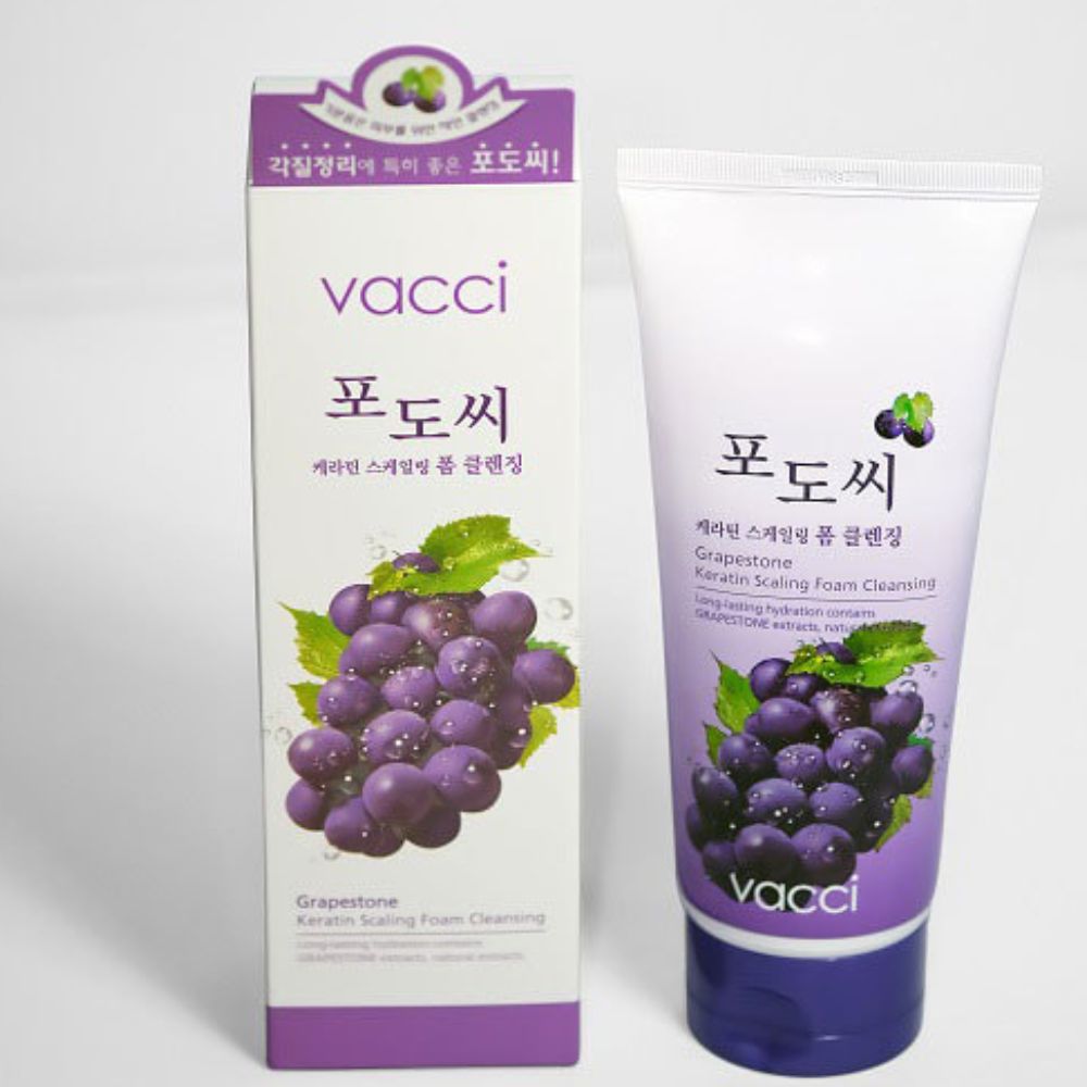 Vacci Grape Seed Essence Facial Cleanser - 180 ml