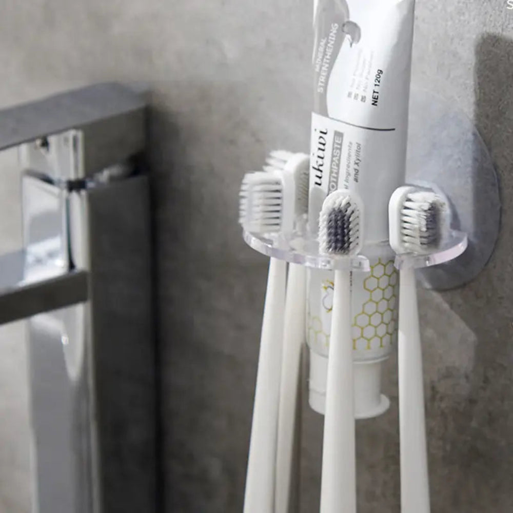 Wall Mounted Toothbrush & Toothpaste