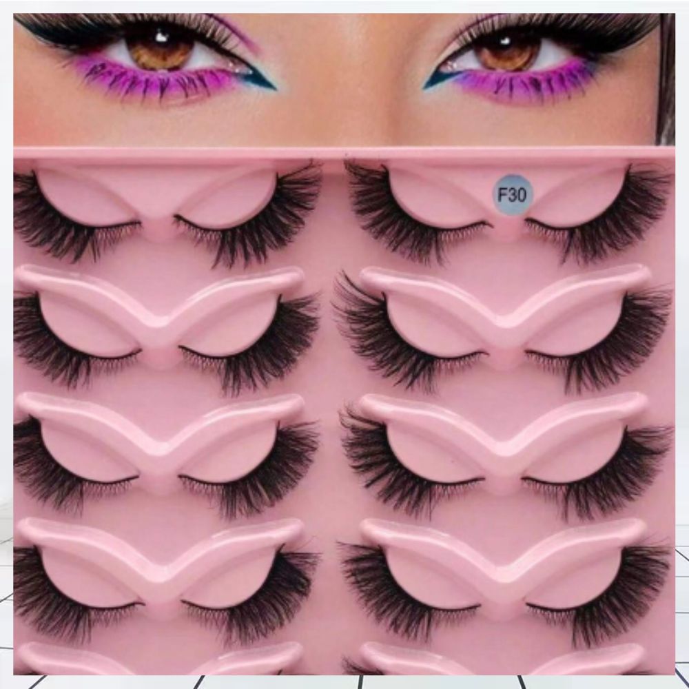 Fox Eye Voluminous False Eyelashes