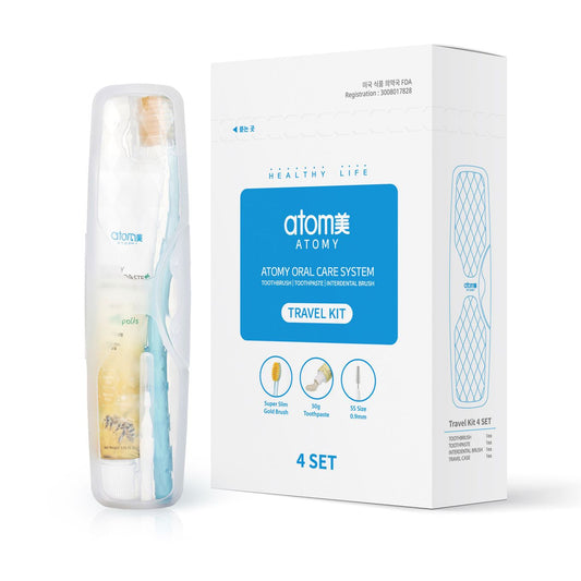 ATOMY Portable 4-Piece Oral Care Kit