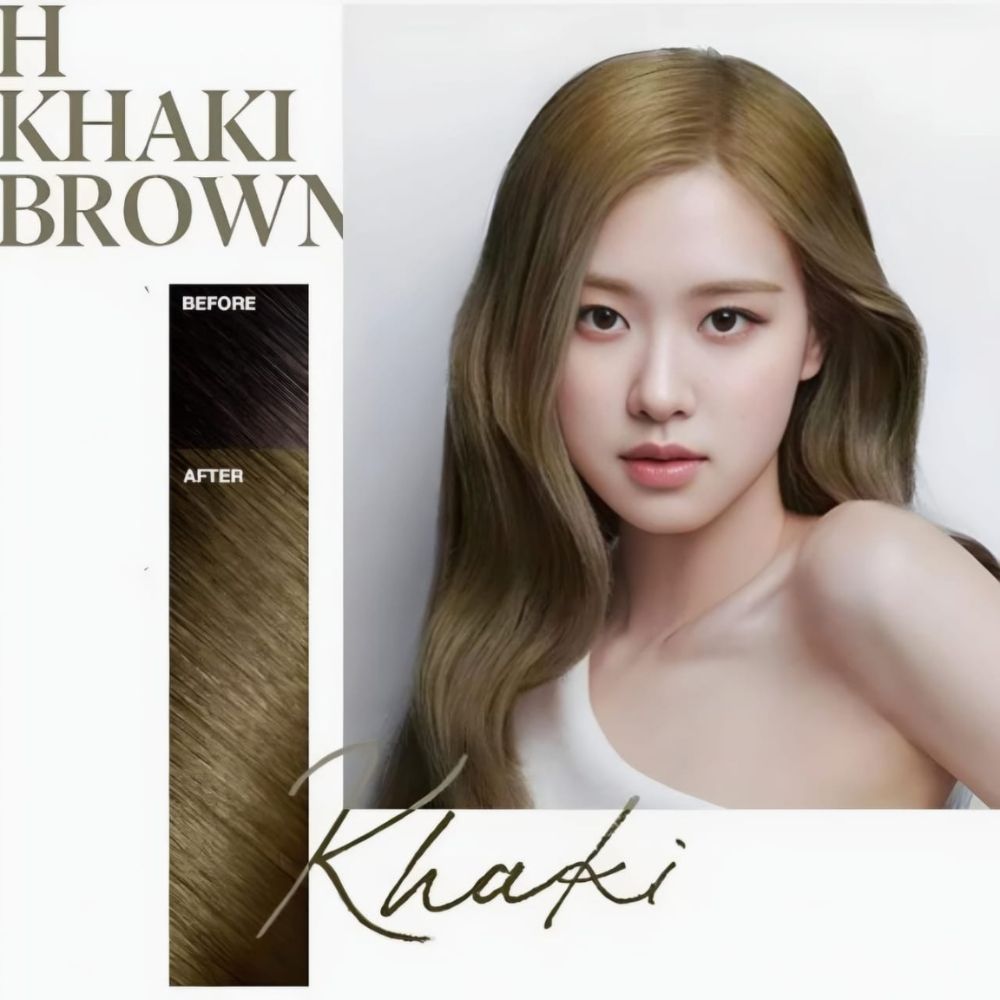 Hello Bubble x BLACKPINK Hair Color - Color N° 7K Ash Khaki Brown