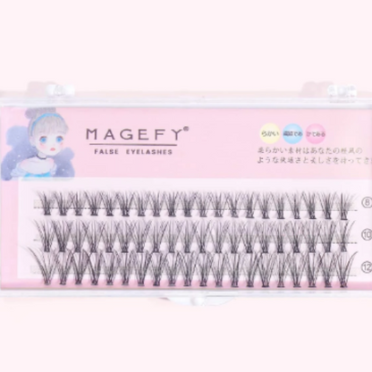 MAGEFY Mixed Fishtail Eyelashes Set