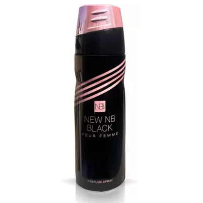 NEW NB Black Perfume Body Spray  – 200ml