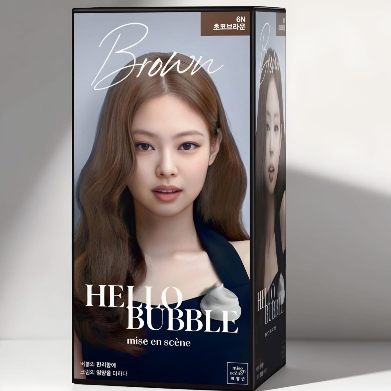 Hello Bubble x BLACKPINK Hair Color - Color N° 6N Choco Brown