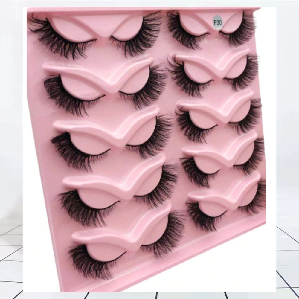 Fox Eye Voluminous False Eyelashes