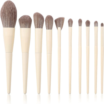 Professional Oval Makeup Brush Set