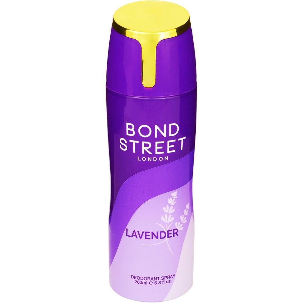 Bond Street Lavender Body Spray for Women, 200 ml