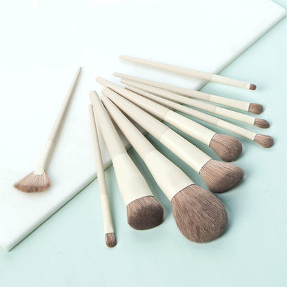 Professional Oval Makeup Brush Set