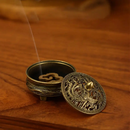 Mini Copper Brass Incense Burner