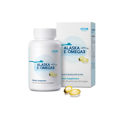 ATOMY Alaska E-Omega3 - 550mg x 180 Softgels