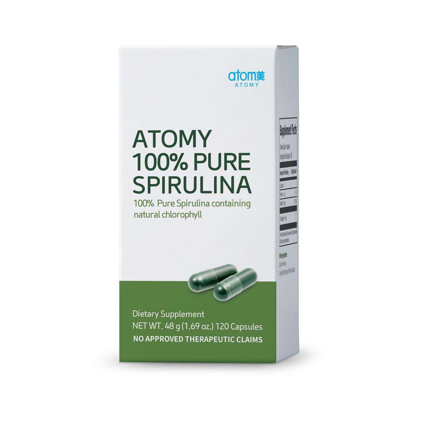 ATOMY Pure Spirulina - 120 Capsules