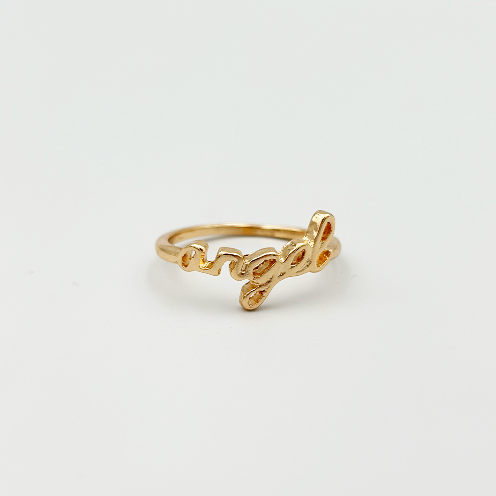 Angel Script Ring