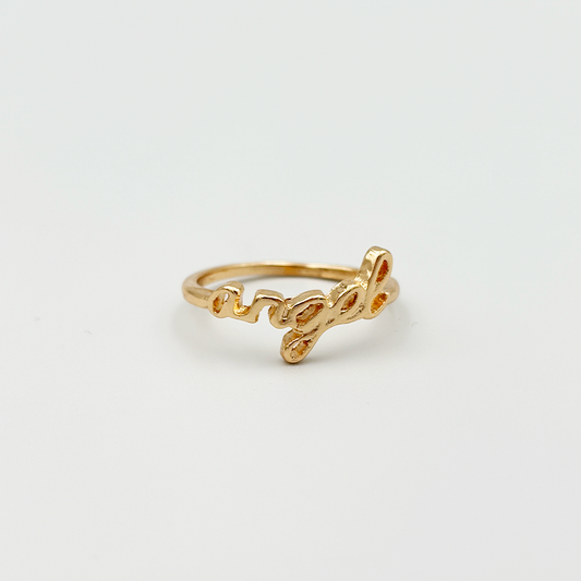 Angel Script Ring