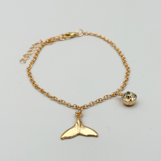 Dophin Tail Anklet