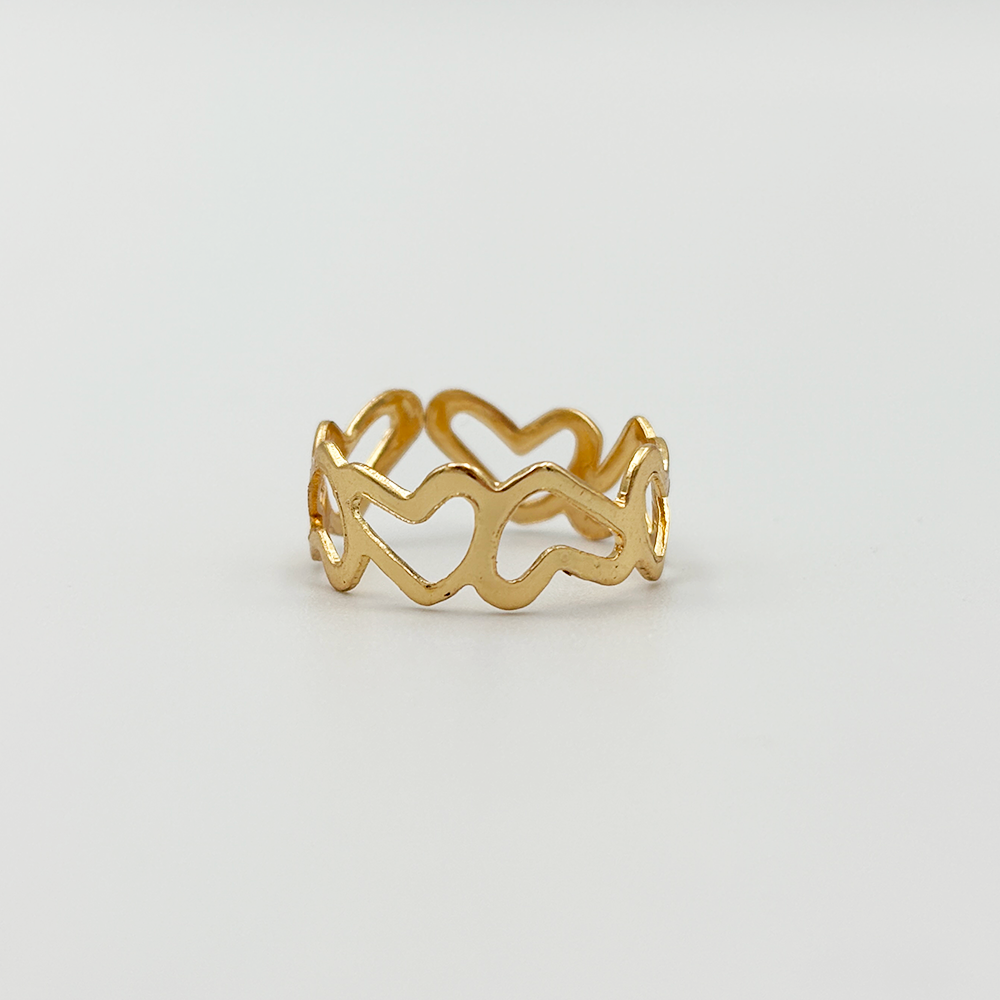 Heart Band Ring