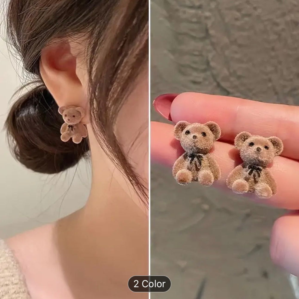 Teddy Bear Earrings