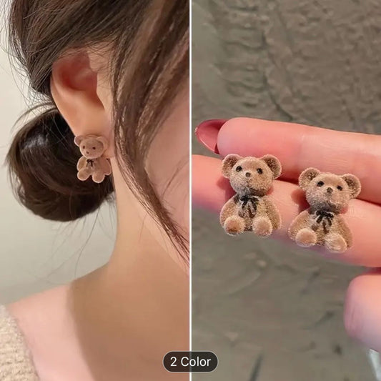 Teddy Bear Earrings