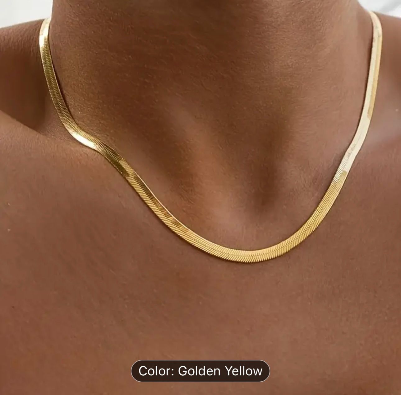 18K Gold-Plated Stainless Steel Necklace