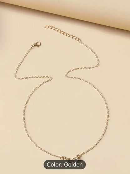 Elegant Tulip Pendant Necklace