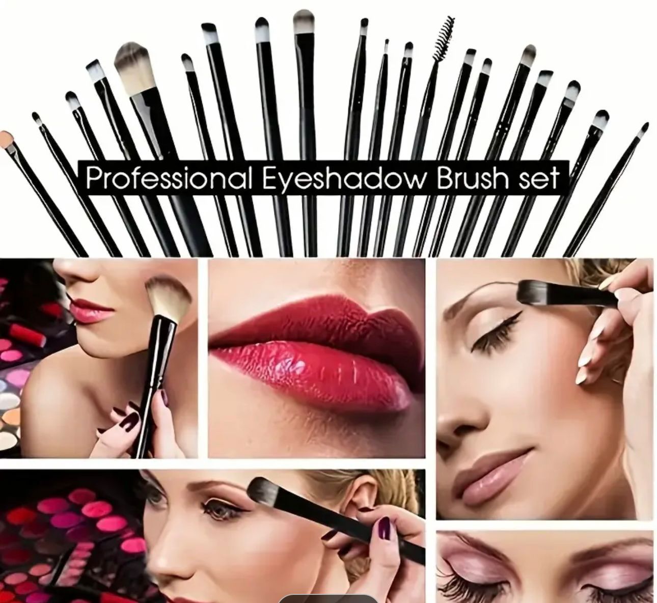 Professional Makeup Brush - 20 pcs