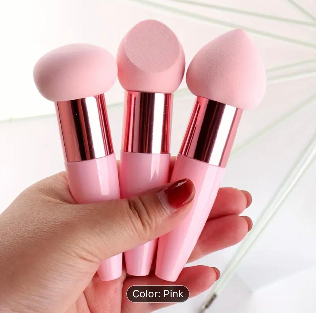 3-Piece Makeup Sponge Set