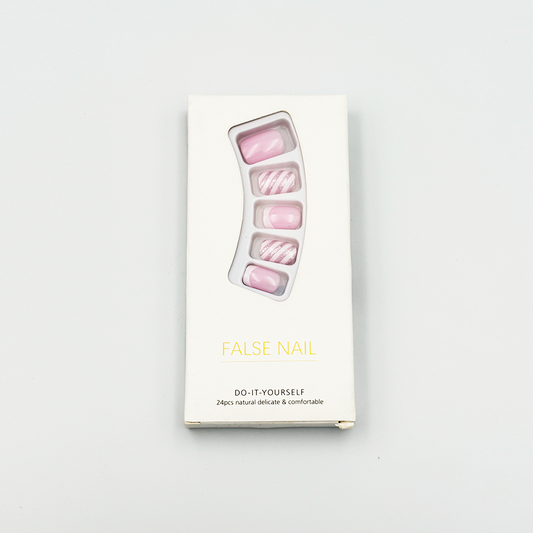 False Nails - Pink