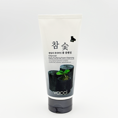 VACCI Charcoal Daily Purifying Facial Cleanser - 180ml