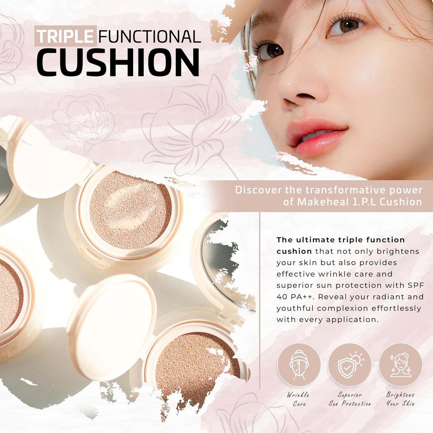 MAKEheal 1.P.L. Cushion Clarity - BE0102-N