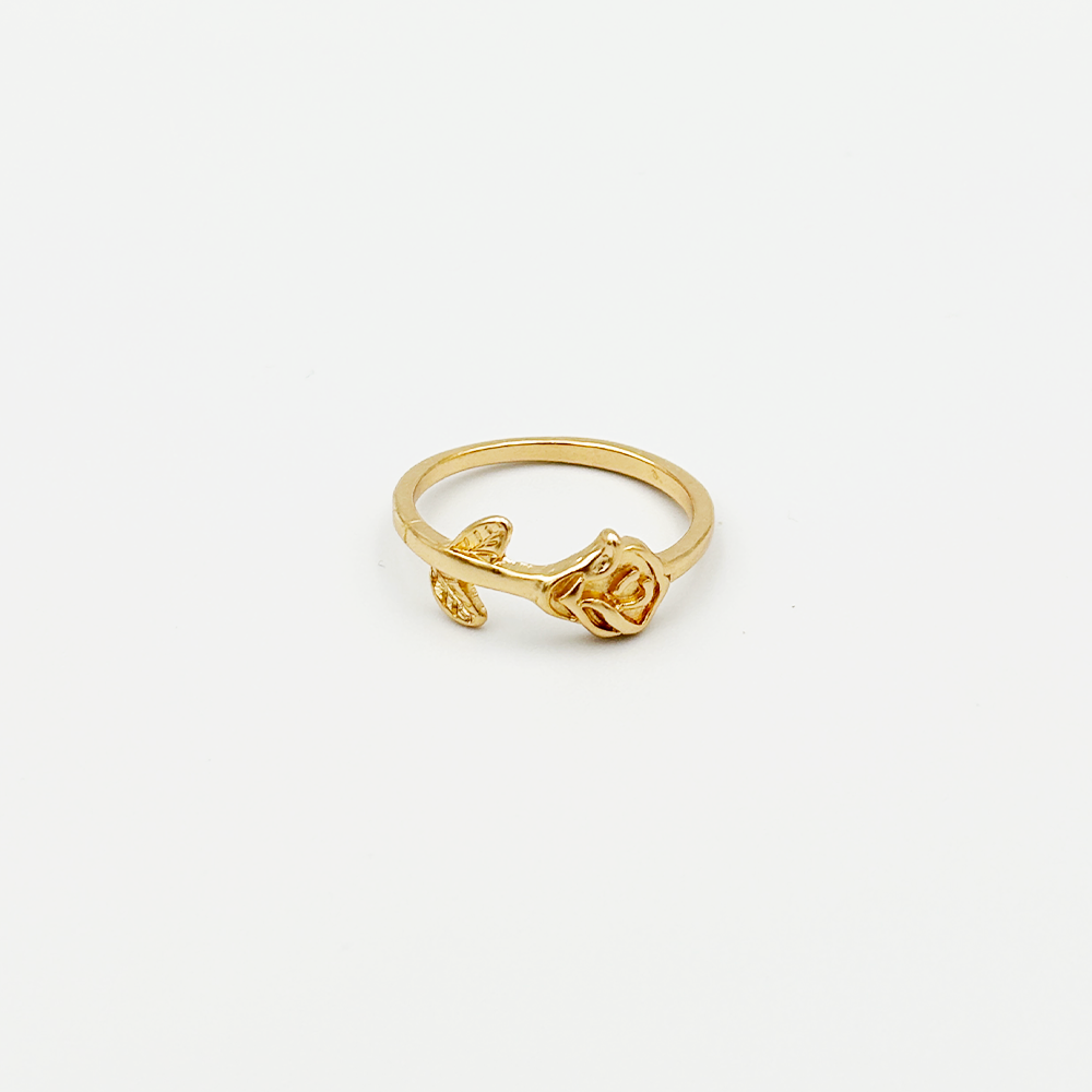 Gold Rose Ring