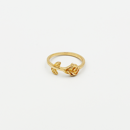 Gold Rose Ring