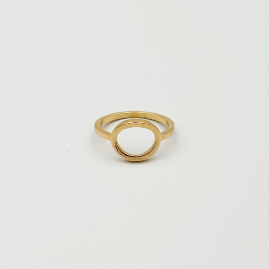 Round Gold Ring