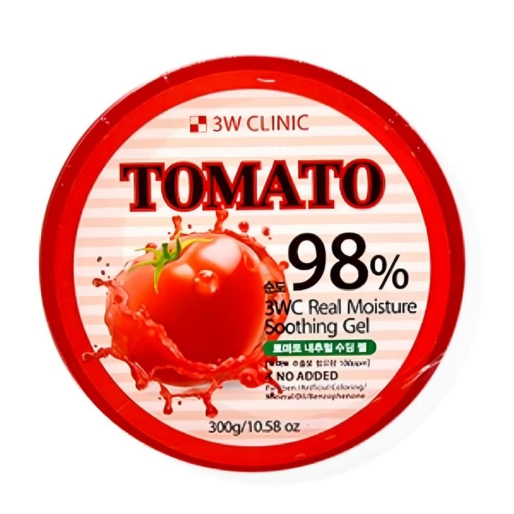 Face and Body Gel With Tomato Extract 3W Tomato Moisture Soothing Gell - 300 g