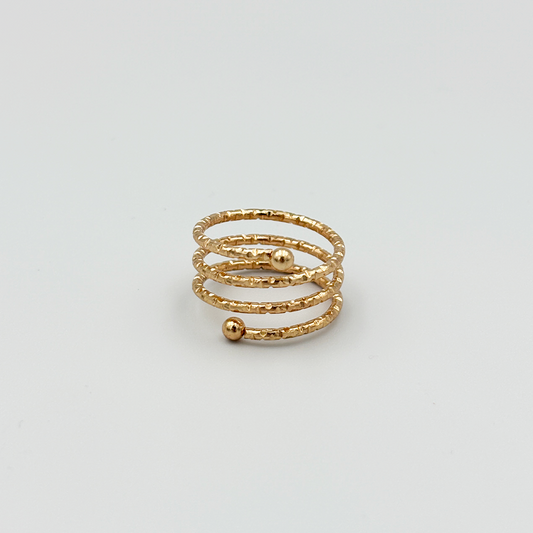 Textured Wrapped Ring