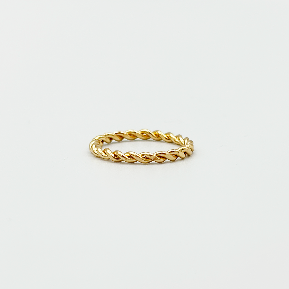 Twisted Gold Ring