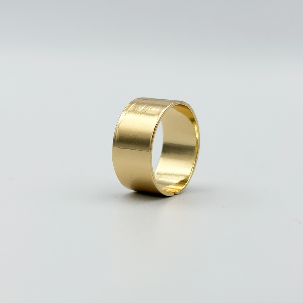 Wide Band Chunky Ring