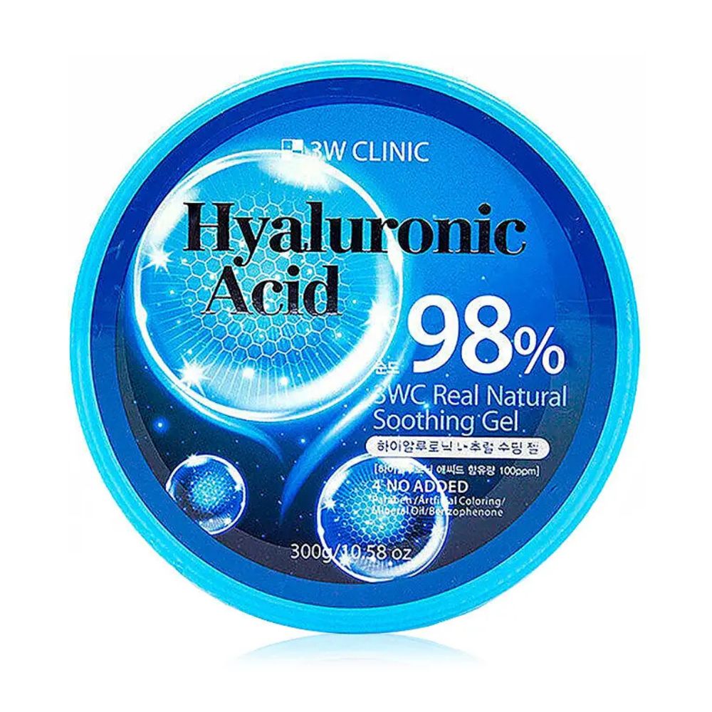 Face and body Gel Hyaluronic Acid and Collagen 3W Soothing Gel - 300 g