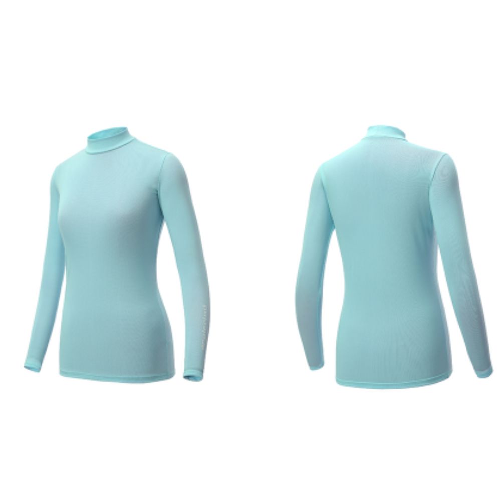 Women's Mesh H-Neck Inner light blue code