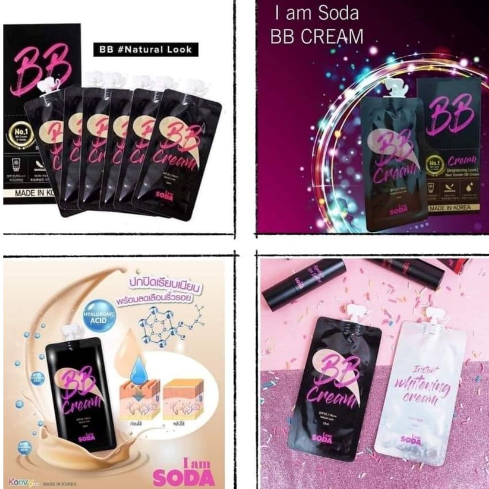 Brightening BB cream (6 units) I AM SODA