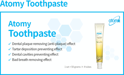 Atomy Toothpaste - 4pcs x 50g